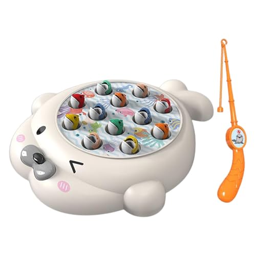 Kids Magnetic Fishing Game Toy Set, Educational Color Matching Activity, Brain Development Pool Playset, Provide Education for Children, Made of Abs Material, 9.25*8.26*1.18in von mivceklw