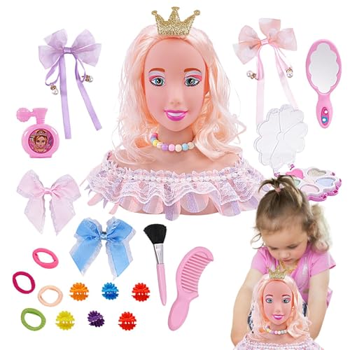 Makeup Doll Head Hair Styling Doll Girls Styling Head Pretend Play Makeup Toys Doll Head With Cosmetics Hair Accessories For Kids Makeup Styling Head Kids Makeup Toy Hair Styling Toys Fashion Doll Hea Makeup Doll Head Hair Styling Doll Girls Styling Head Pretend Play Makeup Toys Doll Head With Cosmetics Hair Accessories For Kids Makeup Styling Head Kids Makeup Toy Hair Styling Toys Fashion Doll Hea von mivceklw