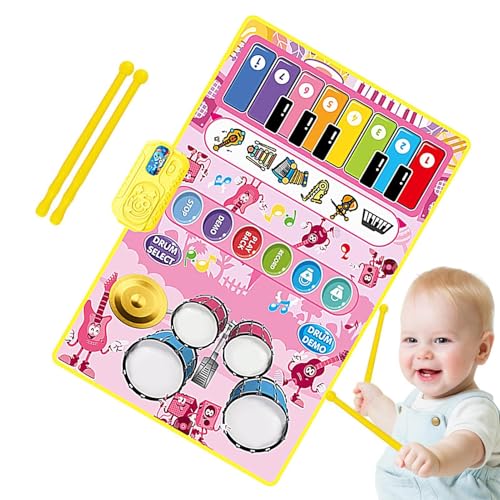 Musical Baby Mat Early Education Play Mat Baby Piano Mat Child Floor Piano Mat Musical Playmat for Kids Educational Baby Mat Piano Keyboard Play Mat Baby Musical Floor Mat Musical Carpet Blanket Baby von mivceklw