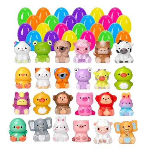 Prefilled Easter Eggs, Easter Egg Hunt Surprise Toys, Lightweight Sturdy Interactive, Decorative Stress Relief, Fidget Toy Filled Eggs for Indoor, Present, 600g, 24pcs. Multicolor Prefilled Easter Eggs, Easter Egg Hunt Surprise Toys, Lightweight Sturdy Interactive, Decorative Stress Relief, Fidget Toy Filled Eggs for Indoor, Present, 600g, 24pcs. Multicolor von mivceklw