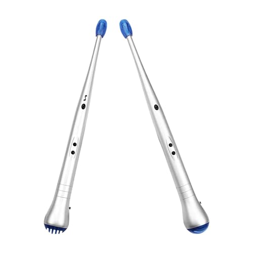 Sleek Electronic Drumsticks, digitale Luftdrumsticks, Kindermusik-Tumsticks, 34 x 3,5 cm, für Kinder, Präsent, Zuhause, Indoor, Outdoor, Reisen, Blau Sleek Electronic Drumsticks, digitale Luftdrumsticks, Kindermusik-Tumsticks, 34 x 3,5 cm, für Kinder, Präsent, Zuhause, Indoor, Outdoor, Reisen, Blau von mivceklw