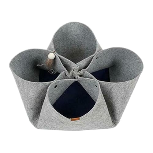 Sleek Katzentunnel, faltbar, Kitten Tunnel, interaktiver Katzentunnel, tragbar, 63 x 63 x 25 cm, für Indoor, Outdoor, Präsenz, klein, mittel und große Katzen Sleek Katzentunnel, faltbar, Kitten Tunnel, interaktiver Katzentunnel, tragbar, 63 x 63 x 25 cm, für Indoor, Outdoor, Präsenz, klein, mittel und große Katzen von mivceklw