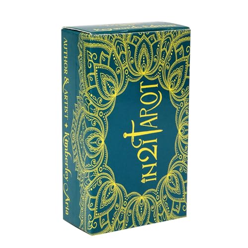 Tarot Deck, Fortune Telling Cards, Beginner Tarot Deck, Spiritual Tarot Cards, 78 Tarot Cards, Divination Tool Set, Mystical Card Deck, Tarot Guidebook Included, Portable Tarot Cards von mivceklw