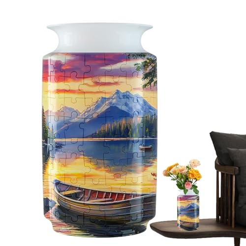 Vase Puzzle Model Kit, Craft Flower Pot Building Activity, Home Decoraton for Women, Relaxing Gift for Mother's Day, Birthday Fun for Puzzle Lovers, 4.53 x 8.07 inches Vase Puzzle Model Kit, Craft Flower Pot Building Activity, Home Decoraton for Women, Relaxing Gift for Mother's Day, Birthday Fun for Puzzle Lovers, 4.53 x 8.07 inches von mivceklw