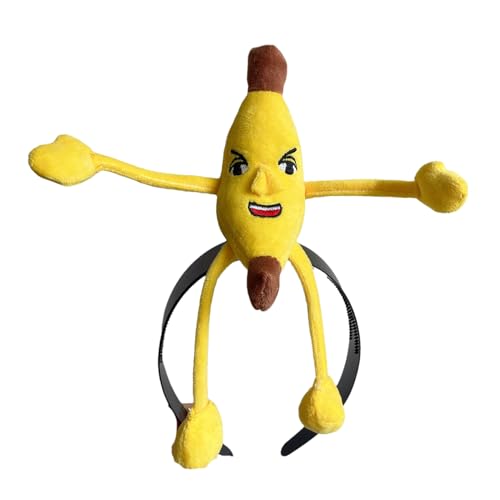 mivceklw Bananen-Haarband, gelb, für Lebensmittel, niedlich, Cosplay, Kopfbedeckung, Kostüm, Zubehör für Erwachsene, weiches und weiches Material mivceklw Bananen-Haarband, gelb, für Lebensmittel, niedlich, Cosplay, Kopfbedeckung, Kostüm, Zubehör für Erwachsene, weiches und weiches Material von mivceklw