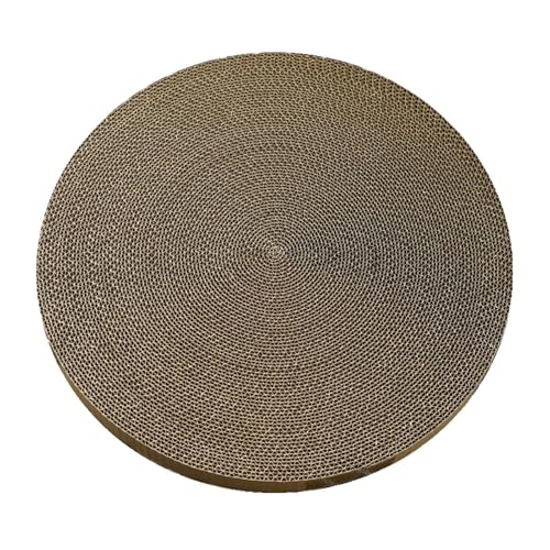 mivceklw Cat Scratching Board, Round Bowl Shaped Cardboard Scratcher, Fun Track Yo-Yo, Wide Corrugated Sofa Bed for Indoor Cats, Sturdy Scratching Pad, Modern Design, 39 x 40 x 40 cm mivceklw Cat Scratching Board, Round Bowl Shaped Cardboard Scratcher, Fun Track Yo-Yo, Wide Corrugated Sofa Bed for Indoor Cats, Sturdy Scratching Pad, Modern Design, 39 x 40 x 40 cm von mivceklw