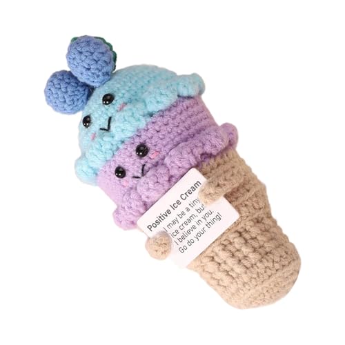 mivceklw Emotional Support Food, Handmade Emotional Support Doll, Crochet Ice Cream Doll, Positive Crochet Doll, Support Doll For Home, Emotional Support Plushie, Cute Crochet Doll, Crochet Ice Cream mivceklw Emotional Support Food, Handmade Emotional Support Doll, Crochet Ice Cream Doll, Positive Crochet Doll, Support Doll For Home, Emotional Support Plushie, Cute Crochet Doll, Crochet Ice Cream von mivceklw