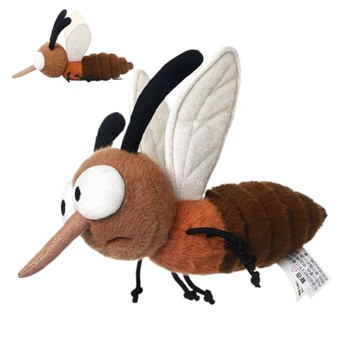 mivceklw Fly Toy, Cartoon Plush Doll, Soft Cute Stuffed Animal, Adorable Hugging Pillow Lightweight Cozy Material for Home Decor Use, Girls Kids Teens Women Friends, 9.84 Inches von mivceklw