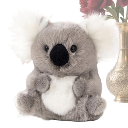 mivceklw Koala Stuffed Animal, Realistisches Plüsch-Koala-Toy, Huggable Emotionals Support Companion für Erwachsene, weiches Kuschelkissen, perfekt für Schlaf, Sofa, Offices, Therapien, 10 x 10 x 20 mivceklw Koala Stuffed Animal, Realistisches Plüsch-Koala-Toy, Huggable Emotionals Support Companion für Erwachsene, weiches Kuschelkissen, perfekt für Schlaf, Sofa, Offices, Therapien, 10 x 10 x 20 von mivceklw