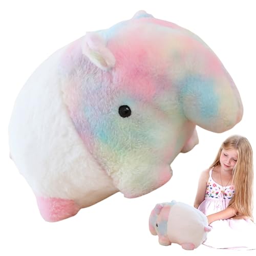 mivceklw Kuscheltiere,Süßes Kuscheltier | Traumfressendes Tapir-Stofftier,Weiche Plüschtiere für Mädchen und, süße, gemütliche Kissen-Plüschtiere für die Heimdekoration im Auto mivceklw Kuscheltiere,Süßes Kuscheltier | Traumfressendes Tapir-Stofftier,Weiche Plüschtiere für Mädchen und, süße, gemütliche Kissen-Plüschtiere für die Heimdekoration im Auto von mivceklw