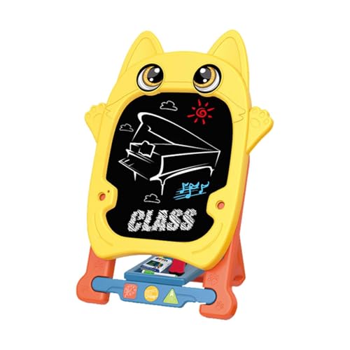 mivceklw Magnet Drawing Board für Kinder, Erasable Graffiti Pad, Cartoon Animal Shapes, Fun Educational Artboard, Ideal Birthday and for Kids, 40 x 40 x 9 cm von mivceklw