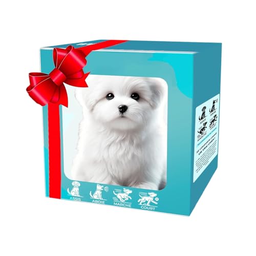 mivceklw Puppy Roboter, interaktives Plüschtier, elektronisches Barking und Walking Companion, weiches Plüschtier mit Bewegungsfunktionen für Kinder, lustiges Spielen, 5,91 x 3,94 x 3,54 Zoll mivceklw Puppy Roboter, interaktives Plüschtier, elektronisches Barking und Walking Companion, weiches Plüschtier mit Bewegungsfunktionen für Kinder, lustiges Spielen, 5,91 x 3,94 x 3,54 Zoll von mivceklw