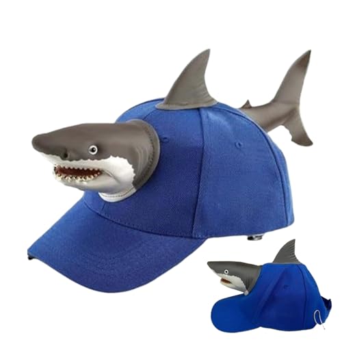 mivceklw Shark Hat, Adjustable Funny Headwear with Shark Design, Novelty Costume Accessory for Parties, Outdoor Events, Photography, Festivals, Beach, Comedy, Sports, 1 Piece mivceklw Shark Hat, Adjustable Funny Headwear with Shark Design, Novelty Costume Accessory for Parties, Outdoor Events, Photography, Festivals, Beach, Comedy, Sports, 1 Piece von mivceklw