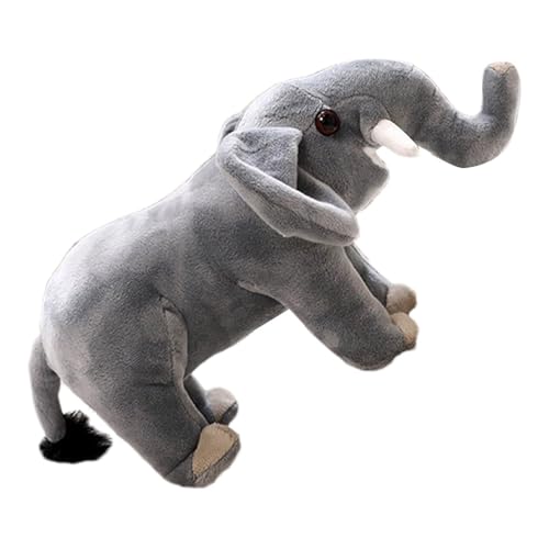 mivceklw Simulation Elephant Plush, Vivid Elephant Doll, Stuffed Pillow Toy, Comfortable Soft and Cozy Kid, Creative Small Stuffed Animal for Home, 11.81 Inches 1 Piece von mivceklw