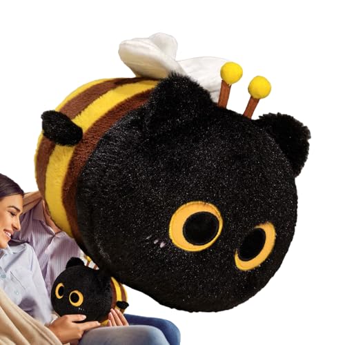mivceklw Soft Plush Cat Toy, Bee Stuffed Animal, Cute Soft Doll with Adorable Hybrid Design and Kid Friendly Material for Bedroom, Car, and Sofa Decorations, 1 Piece mivceklw Soft Plush Cat Toy, Bee Stuffed Animal, Cute Soft Doll with Adorable Hybrid Design and Kid Friendly Material for Bedroom, Car, and Sofa Decorations, 1 Piece von mivceklw