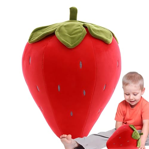 mivceklw Strawberry Plüschtier, weich gefüllt, für Mädchen und Damen, kuschelig, niedlich, ästhetisch, Plüsch-Dekoration, für Schlafzimmer, Kinderzimmer, Wohnzimmer, & Valentine's Day Favoriten mivceklw Strawberry Plüschtier, weich gefüllt, für Mädchen und Damen, kuschelig, niedlich, ästhetisch, Plüsch-Dekoration, für Schlafzimmer, Kinderzimmer, Wohnzimmer, & Valentine's Day Favoriten von mivceklw