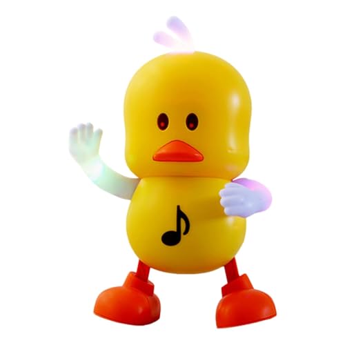 mivceklw Toddler Sensory Toys, Dancing Duck Musical Toy, Interactive Light-Up Activity Toy, Fun Sound Effects, Early Learning Development Aid, PP, PU Material, 5,51 x 3,94 x 8,66 Zoll mivceklw Toddler Sensory Toys, Dancing Duck Musical Toy, Interactive Light-Up Activity Toy, Fun Sound Effects, Early Learning Development Aid, PP, PU Material, 5,51 x 3,94 x 8,66 Zoll von mivceklw