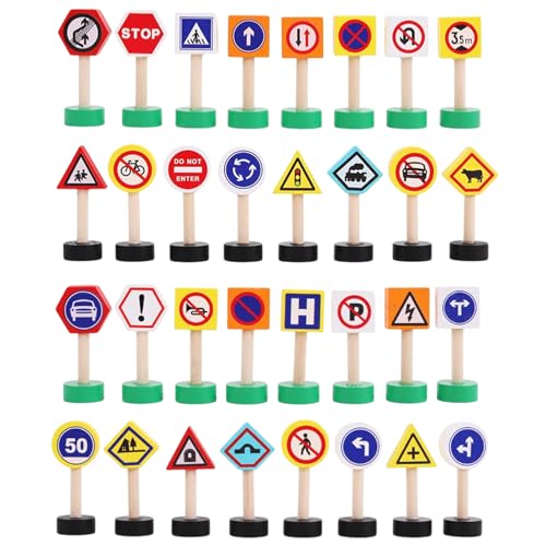 mivceklw Traffic Road Signs, Street Traffic Signs Play Toy, Crosswalk Blocks for Early Learnings Safety Education Game Child-Centered Learning Inspired for Preschool Classroom Home or Travel Use mivceklw Traffic Road Signs, Street Traffic Signs Play Toy, Crosswalk Blocks for Early Learnings Safety Education Game Child-Centered Learning Inspired for Preschool Classroom Home or Travel Use von mivceklw