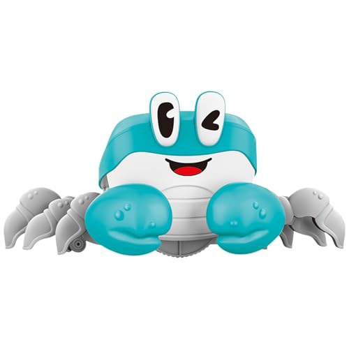 mivceklw Walking Crab Toy, Crawling Sensing Escape, Interactive Developmental Toy, Running Crab for Babies, Stimulating Activity, Made of Safe ABS Material, Color Pink, Yellow, Blue mivceklw Walking Crab Toy, Crawling Sensing Escape, Interactive Developmental Toy, Running Crab for Babies, Stimulating Activity, Made of Safe ABS Material, Color Pink, Yellow, Blue von mivceklw
