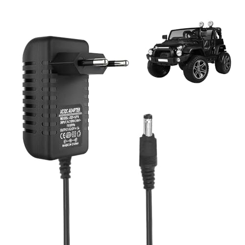 mizikuu 12V Ladegerät für Elektroautos Kinder,1000mA Batterieladegerät für Aufsitzspielzeug netzteil ladegerät ladekable für elektrische Fahrt auf Toys Motorrad mizikuu 12V Ladegerät für Elektroautos Kinder,1000mA Batterieladegerät für Aufsitzspielzeug netzteil ladegerät ladekable für elektrische Fahrt auf Toys Motorrad von mizikuu