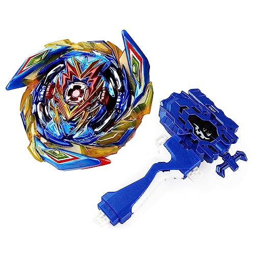 mlywd Bey Burst Turbo Blade Set, Bey Metal Fusion Blade mit Starter, Kampfkreisel Geschenk für Weihnachten, Geburtstag, Spielzeug für Kinder ab 6 Jahren, Gift for Children,B-163 von mlywd