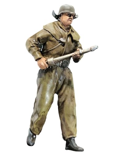 Feuerwehrmann DDR Spritzenmann, Modellbahnfigur handbemalt, Spur 0 (Null), 1:45 von modellbahn-exklusiv