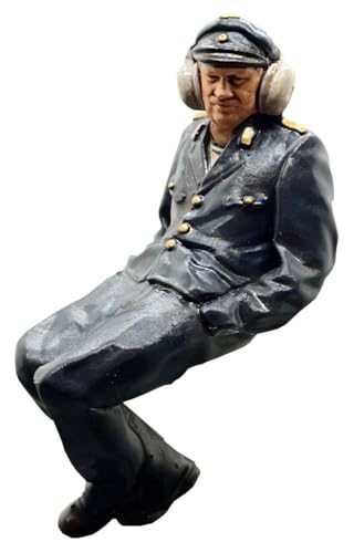 Heizer Öl DR, Modellbahnfigur handbemalt, Spur 0 (Null), 1:45 von modellbahn-exklusiv