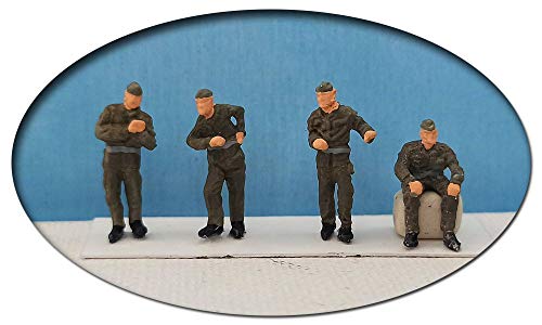modellbahn-exklusiv NVA, 4 Soldaten für Waggon oder LKW Set 2, Spur H0, 1:87 modellbahn-exklusiv NVA, 4 Soldaten für Waggon oder LKW Set 2, Spur H0, 1:87 von modellbahn-exklusiv