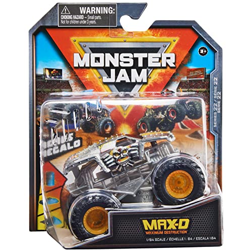 Monster Jam Max-D 1:64 Scale Series 22 Plus Bonus Regalo von monster jam