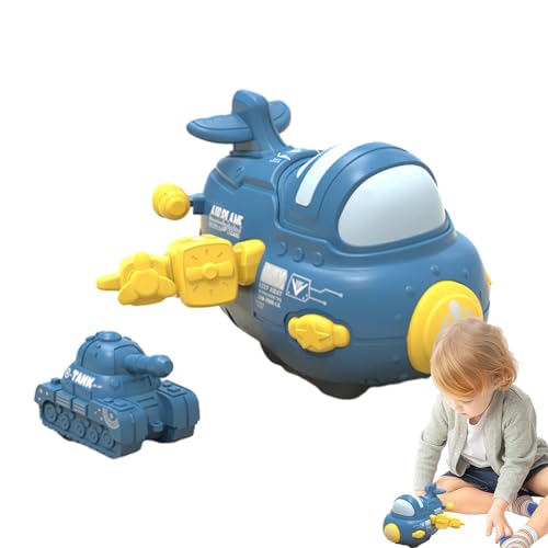 moonyan Spielzeug-Düsenflugzeug, Spielzeugflugzeuge, zurückziehbare Flugzeuge, Spielzeug, Lernspielzeug für Kinder, Trägheitsgetriebe für Kleinkinder, Goody-Bag-Füller von moonyan