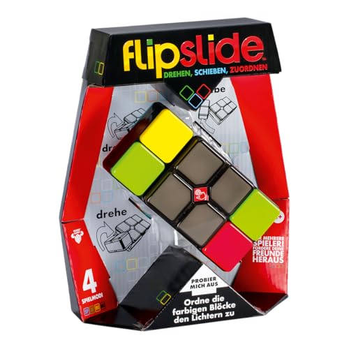Moose Toys, Flipslide – Drehen, Schieben, Zuordnen, Puzzle, elektronisches Spiel, ab 8+ Jahren, 1+ Spieler, Deutsch Moose Toys, Flipslide – Drehen, Schieben, Zuordnen, Puzzle, elektronisches Spiel, ab 8+ Jahren, 1+ Spieler, Deutsch von moose toys