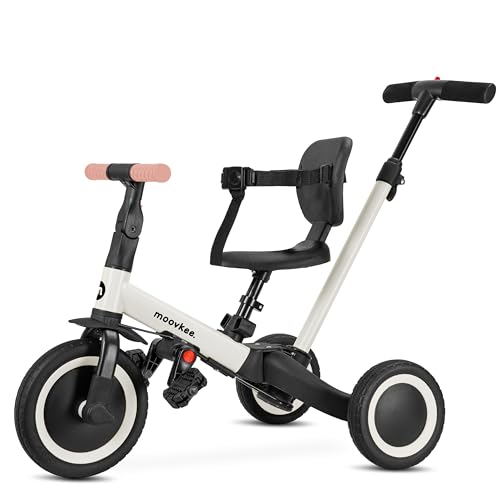 Dreirad ab 1 Jahr mit Schubstange 6in1 - Laufrad ab 1 Jahr - Dreirad mit Schubstange - Baby Fahrrad ab 1 Jahr - Fahrrad Kinder - Laufräder - Lauflernrad mit Schubstange Dreirad ab 1 Jahr mit Schubstange 6in1 - Laufrad ab 1 Jahr - Dreirad mit Schubstange - Baby Fahrrad ab 1 Jahr - Fahrrad Kinder - Laufräder - Lauflernrad mit Schubstange von moovkee.