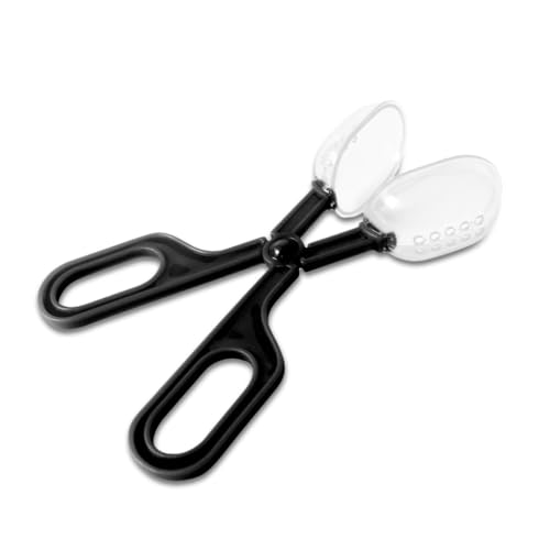 mophrati Biene Transparent Insektenfänger Schere Erwachsene Kinder Bug Worm Scooper Kunststoffklemme Pinzette Biologie Studienbedarf , Schwarz von mophrati