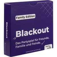 More is more - Blackout - Family Edition More is more - Blackout - Family Edition von more is more