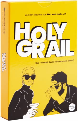 more is more - Holy Grail - das Trinkspiel, das du Nicht vergessen Kannst - Partyspiel - Saufspiel - Partyspiel - Spieleabend - Kartenspiel more is more - Holy Grail - das Trinkspiel, das du Nicht vergessen Kannst - Partyspiel - Saufspiel - Partyspiel - Spieleabend - Kartenspiel von more is more