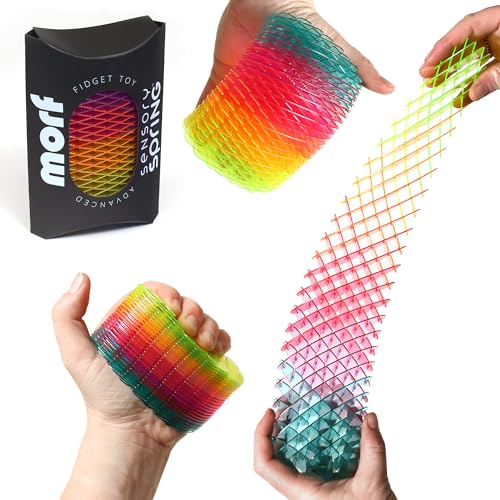 Morf Fidget Worm Sensory Spring Berry - Bendy Elastic Fidget Toy for Kids, Dynamic Spring Toy with Color Transitions, Perfect for Sensory Play and Fidget Toys for Adults Morf Fidget Worm Sensory Spring Berry - Bendy Elastic Fidget Toy for Kids, Dynamic Spring Toy with Color Transitions, Perfect for Sensory Play and Fidget Toys for Adults von morf