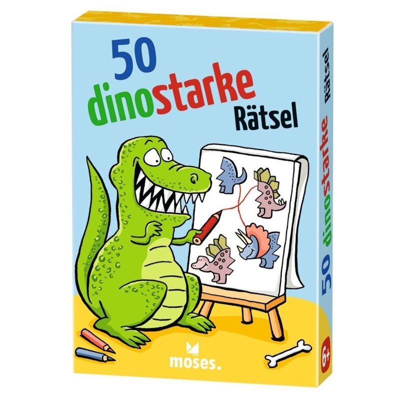 50 Dinostarke Rätsel von moses Verlag