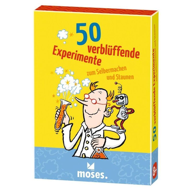 50 verblüffende Experimente zum Selbermachen und Staunen (Experimentierkasten) von moses Verlag