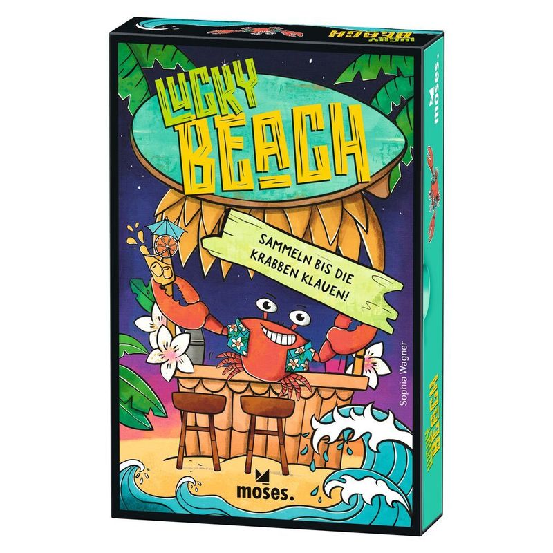 Gesellschaftsspiel LUCKY BEACH von moses Verlag