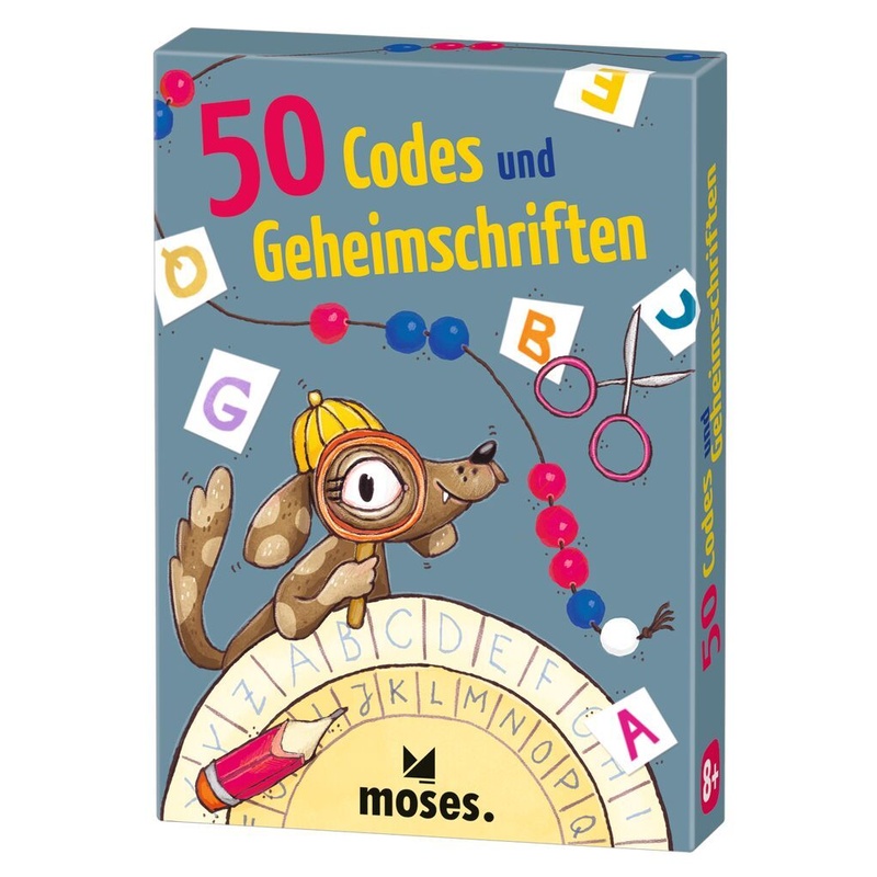 Kartenset 50 CODES UND GEHEIMSCHRIFTEN von moses Verlag