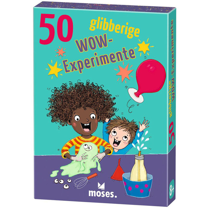 Kartenspiel 50 GLIBBERIGE WOW-EXPERIMENTE von moses Verlag