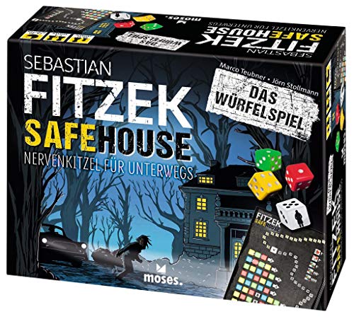 moses. Sebastian Fitzek SafeHouse - Das Würfelspiel | Der Gesellschaftsspiel-Klassiker für unterwegs | Von Marco Teubner von moses