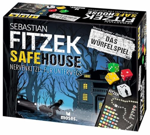 moses. Sebastian Fitzek SafeHouse - Das Würfelspiel | Der Gesellschaftsspiel-Klassiker für unterwegs | Von Marco Teubner von moses