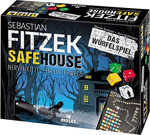 moses. Verlag GmbH Sebastian Fitzek Safehouse - Das Würfelspiel, ab 12 Jahre von moses