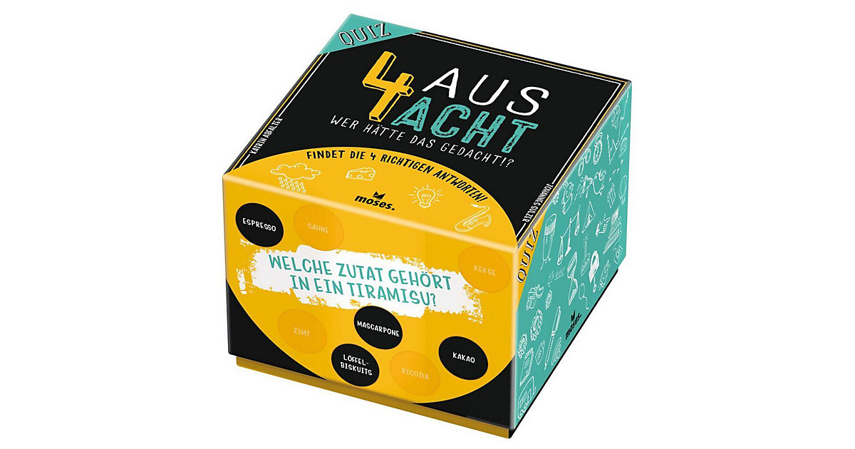 4 aus Acht (Spiel) von moses. Verlag