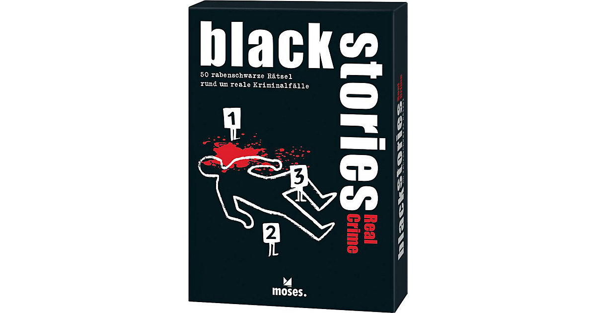 Black Stories - Real Crime Edition von moses. Verlag