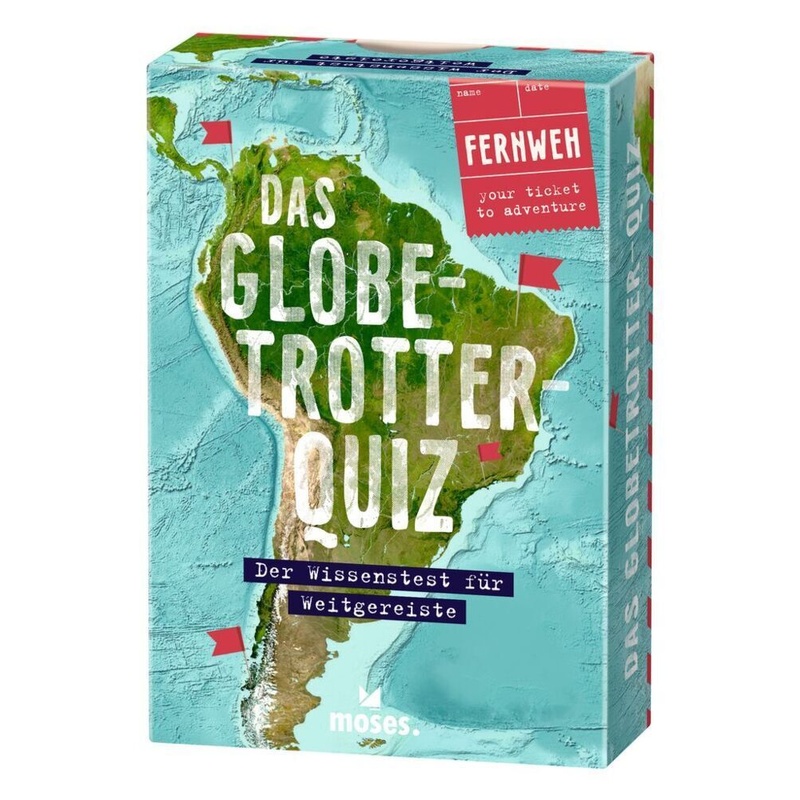 Das Globetrotter-Quiz von moses. Verlag