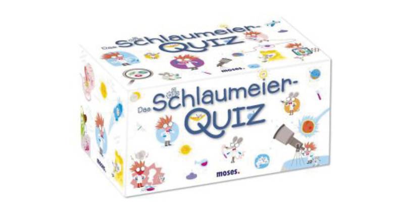 Das Schlaumeier-Quiz (Kinderspiel) von moses. Verlag