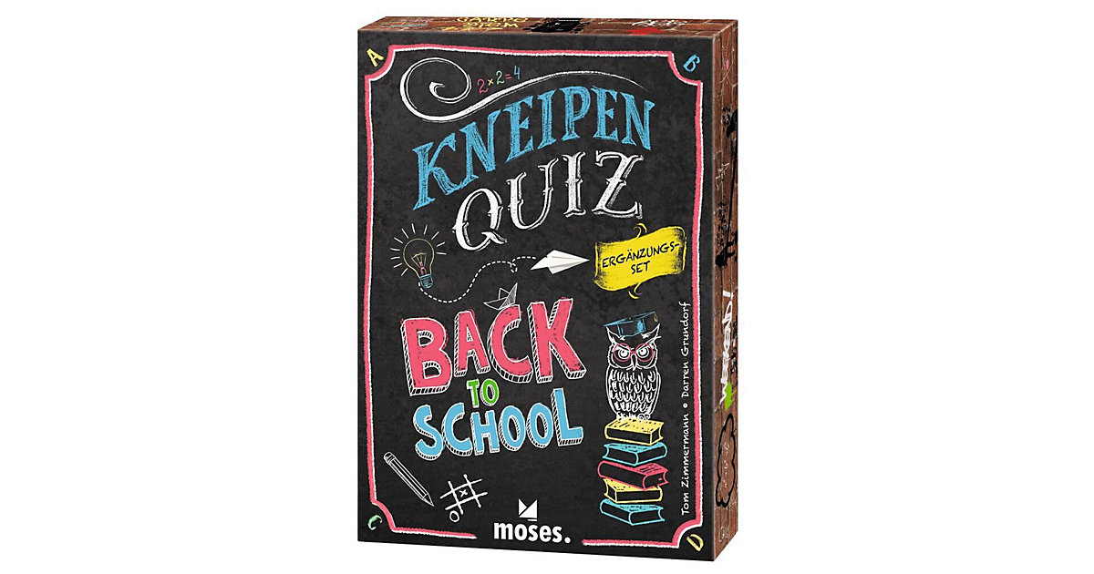 Kneipenquiz Back to School (Spiel) von moses. Verlag