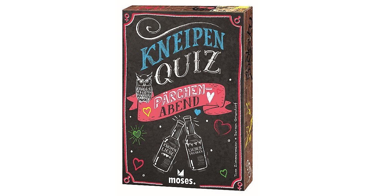 Kneipenquiz Pärchenabend (Spiel) von moses. Verlag